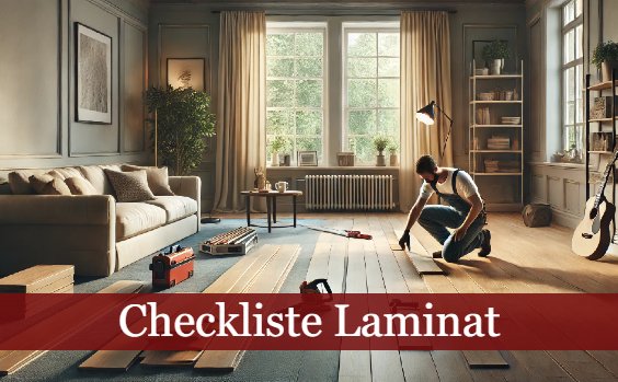 Checkliste Laminat